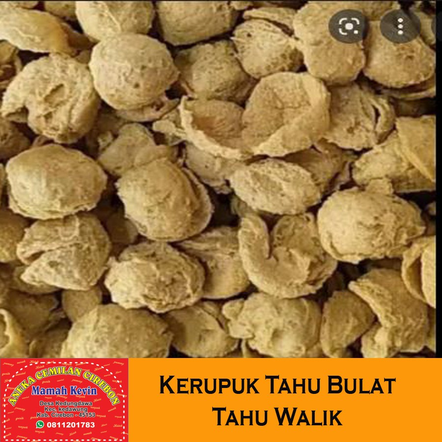 

Kerupuk Tahu Bulat/Kerupuk Tahu Walik/Snack Kiloan/Makanan Ringan/Keripik Tahu