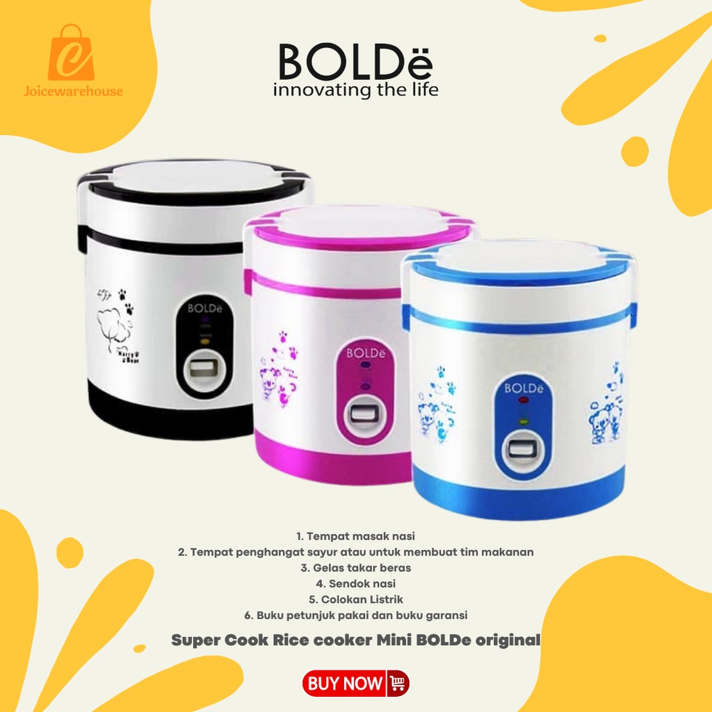 Super Cook Rice cooker Mini BOLDe original