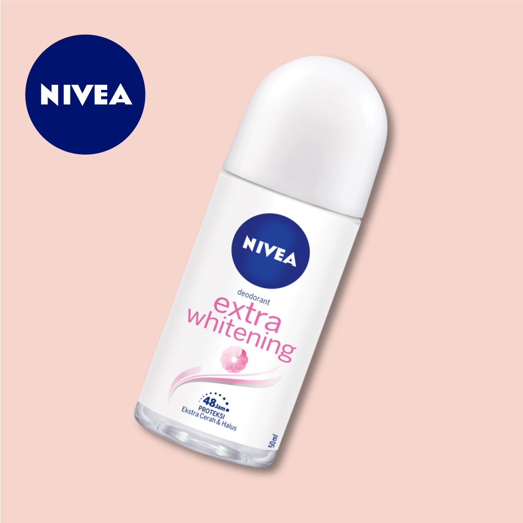 NIVEA Deodorant Extra Whitening Roll On - 50 ml-8