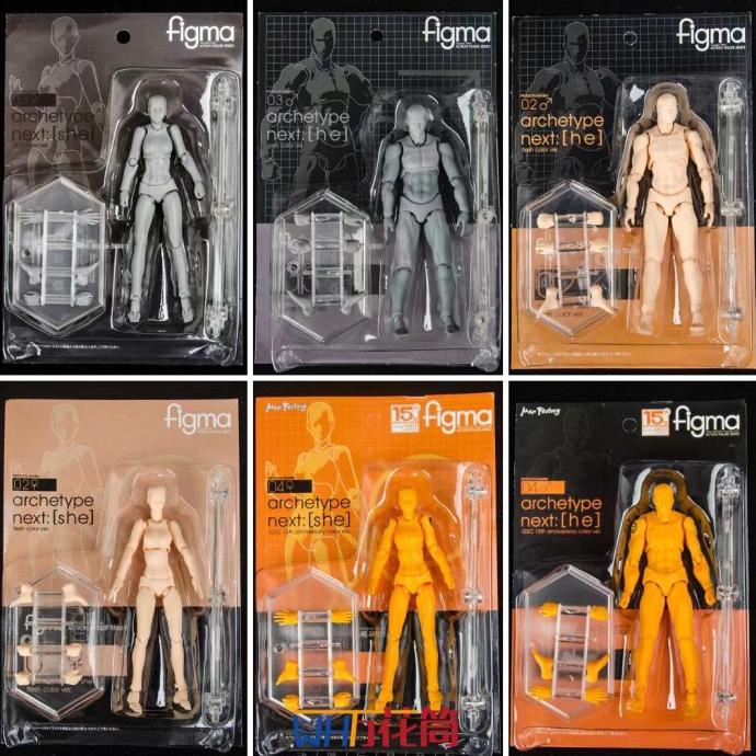 Figma Archetype Next : HE / SHE - Body Kun & Body Chan