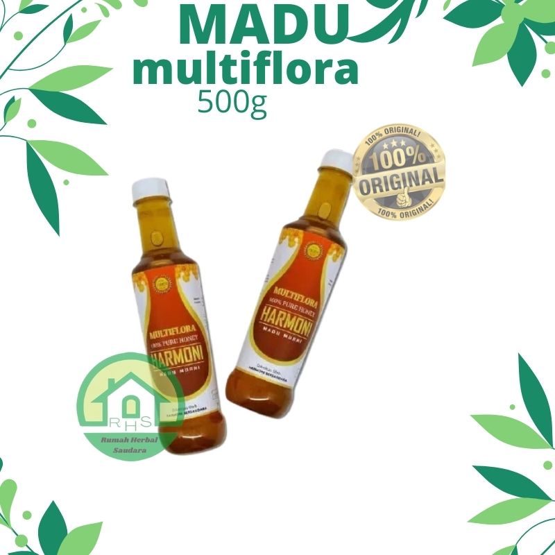 

Madu MURNI Multiflora Harmoni 500gr asli PROMO MURAH