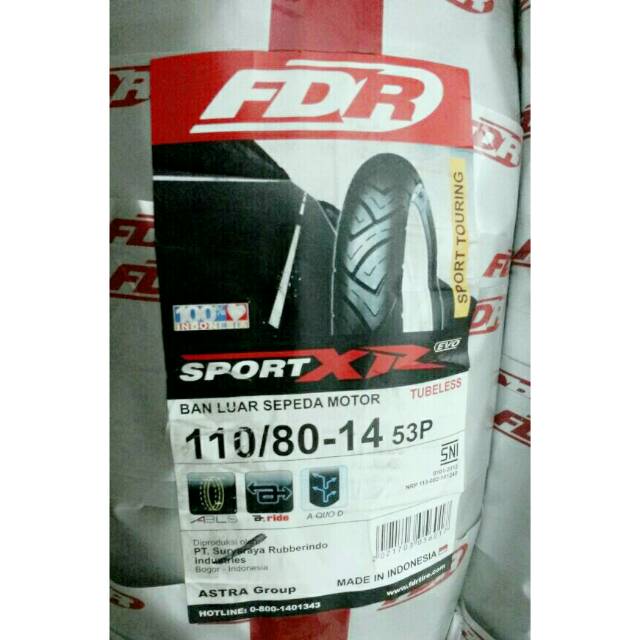 ban luar 110 80 14 FDR SPORT XR