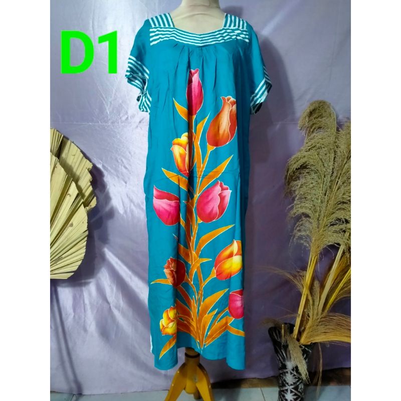 DASTER BATIK ORI HENGKY SIKAK  LD 120 CM-D1