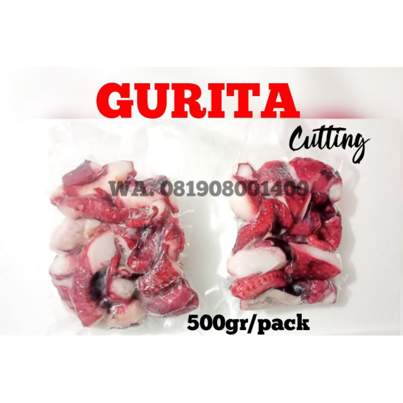 

Gurita/Tako/Octopus Potong 500gr/Pack REAL PICT