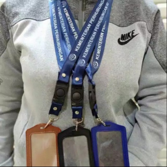 

Hemat Name Tag Id Card Tempat Kartu Plus Tali Kemenhub Perhubungan Berkualitas