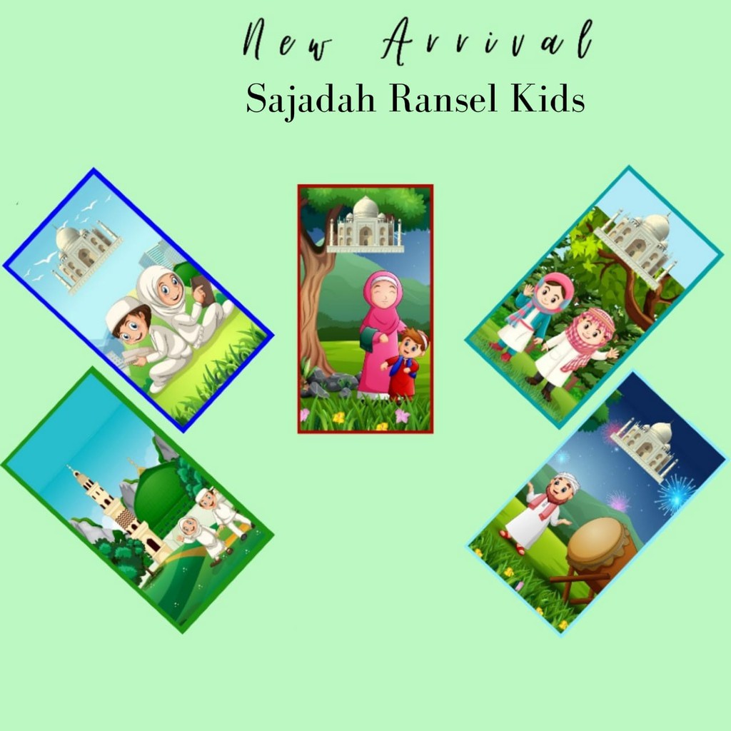 SAJADAH RANSEL/SAJADAH TRAVELING KIDS 06