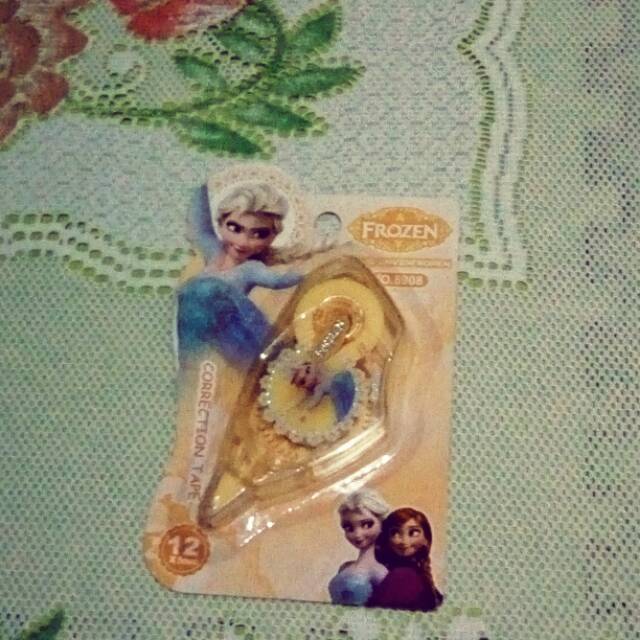 

Correction tape frozen