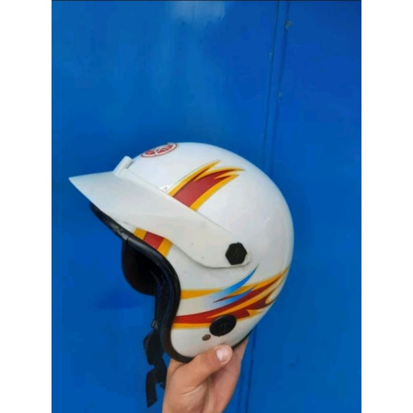 Helm helmet pelindung kepala helem lawas jadul Rxk Rxs Rx king kobra Rx king cobra 1983-1994 F1zr Fi