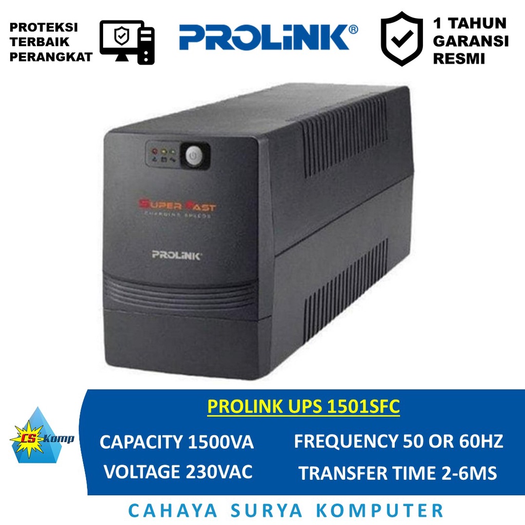 PROLINK UPS 1501SFC | 1500VA