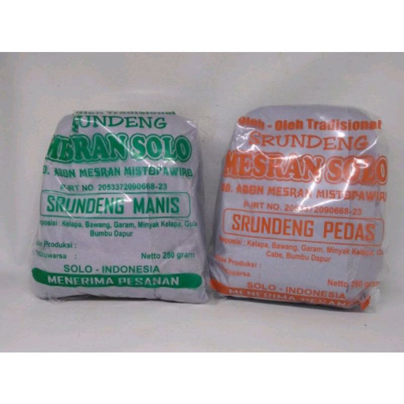 

serundeng kelapa mesran