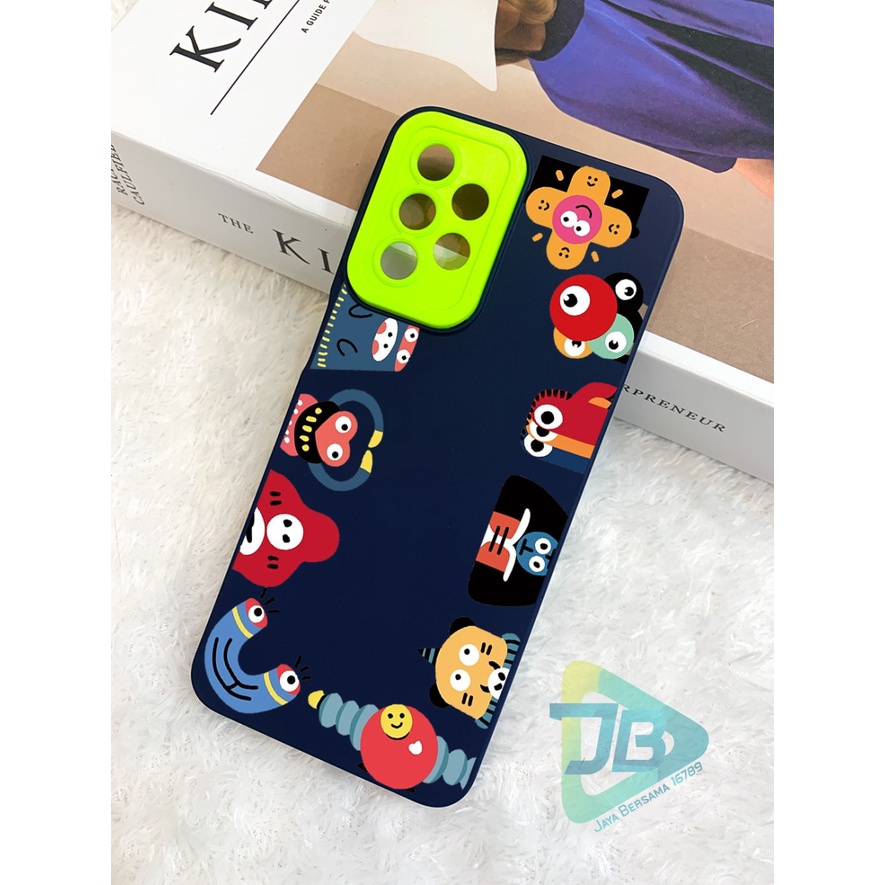 SOFTCASE NALLE SILIKON 2IN1 CAMERA PROTECTION LITTLE MONSTER OPPO VIVO SAMSUNG REALME XIAOMI IPHONE FOR ALL TYPE JB5812