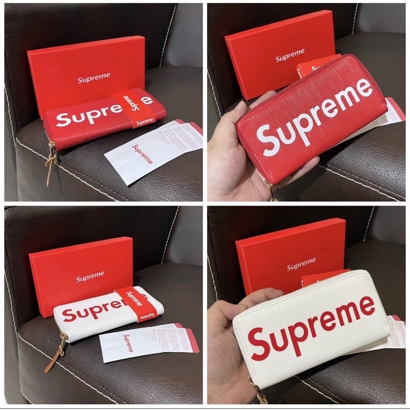 ((BEST QUALITY)) DOMPET PANJANG SUPREME PRIA WANITA / SUPREME LONG WALLET