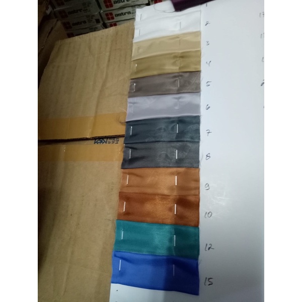 Bahan Kain saten lapisan Jas 1 Meter / Bahan Kain Satin Murah