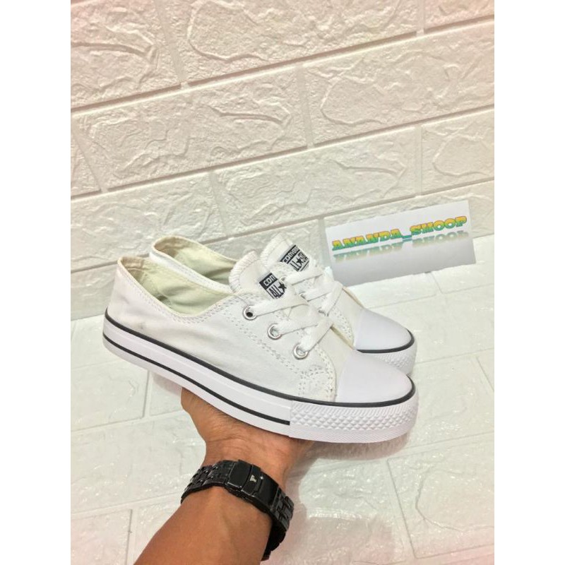 BISA COD SEPATU SNEAKER CONVERSE SLIP ON +BOX