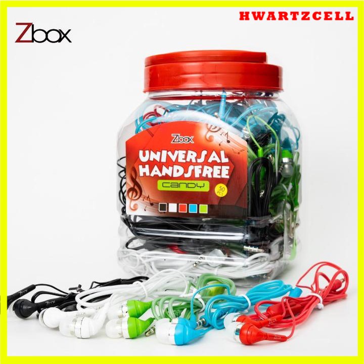 BEST SELLER HEADSET TOPLES ZBOX CANDY HF TOPLES 1TOPLES ISI 50PCS KABEL BULAT