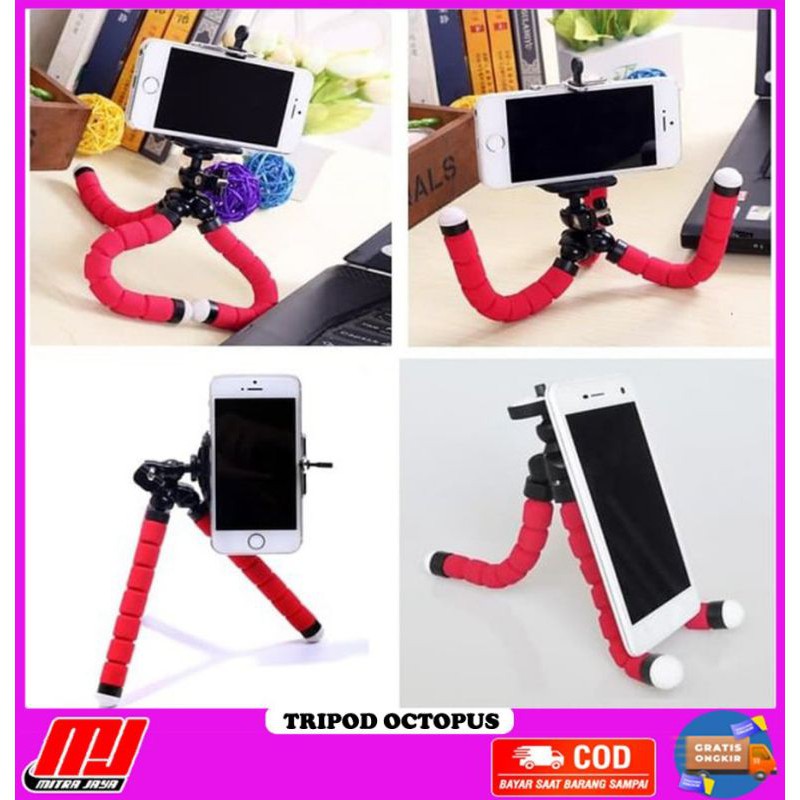 Tripod Mini Spider Octopus Mobile Phone Holder Camera