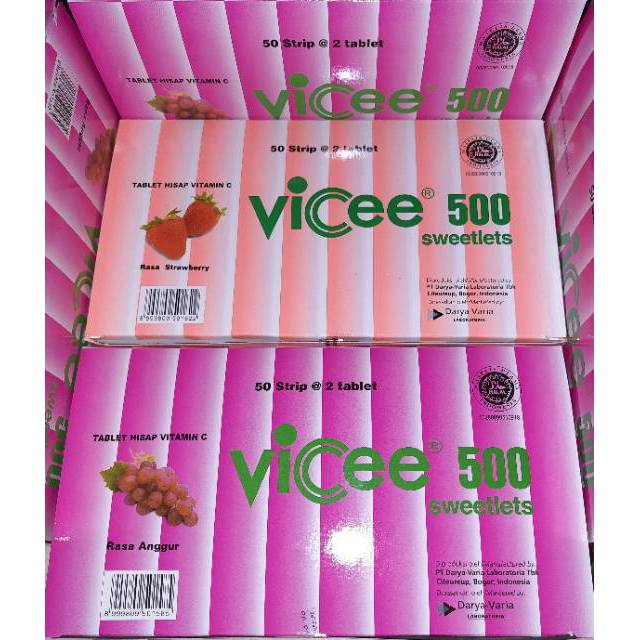 Vitamin C VICEE 500MG 1 BOX