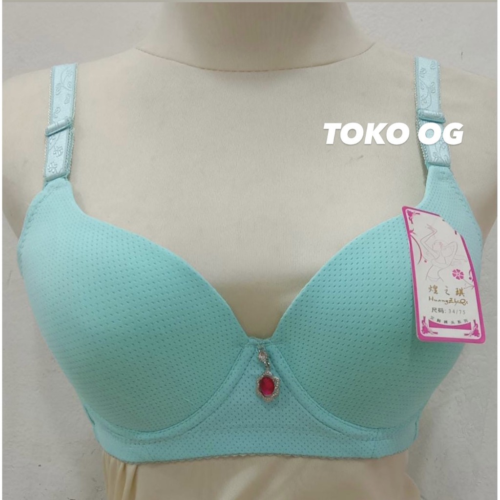 BH KAWAT POLOS WARNA CANTIK 34 36 38 40 cup B