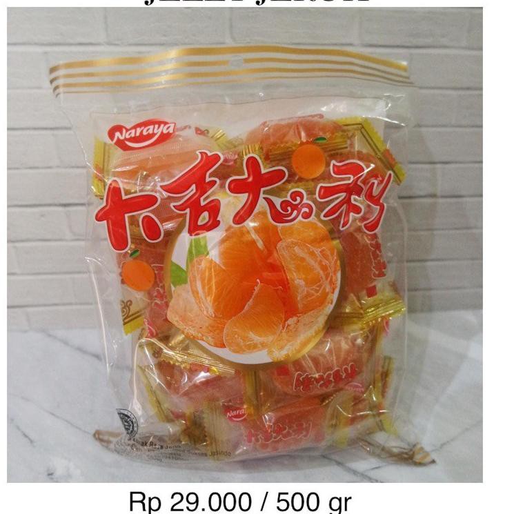 

1.1 BRANDS FESTIVAL NARAYA JELLY JERUK 500gr