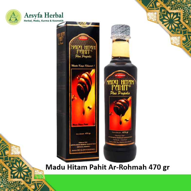 

Madu Hitam Pahit Ar Rohmah Madu Pahit ArRohmah Isi 460 gram