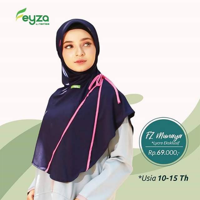 Jilbab Remaja Munaya/Hijab murah/Kerudung Instan/Berkualitas