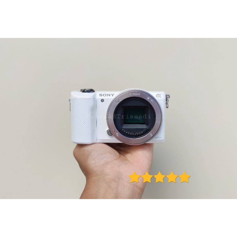 Camera Kamera Mirrorless Sony A5000 Body Only Putih Murah