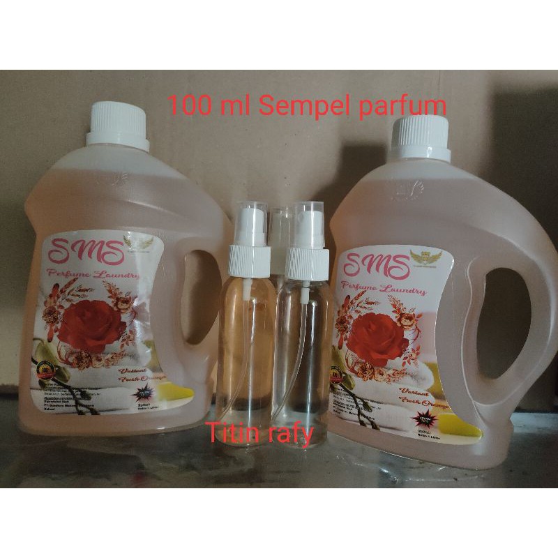 Pewangi dan pelicin pakaian SMS laundry