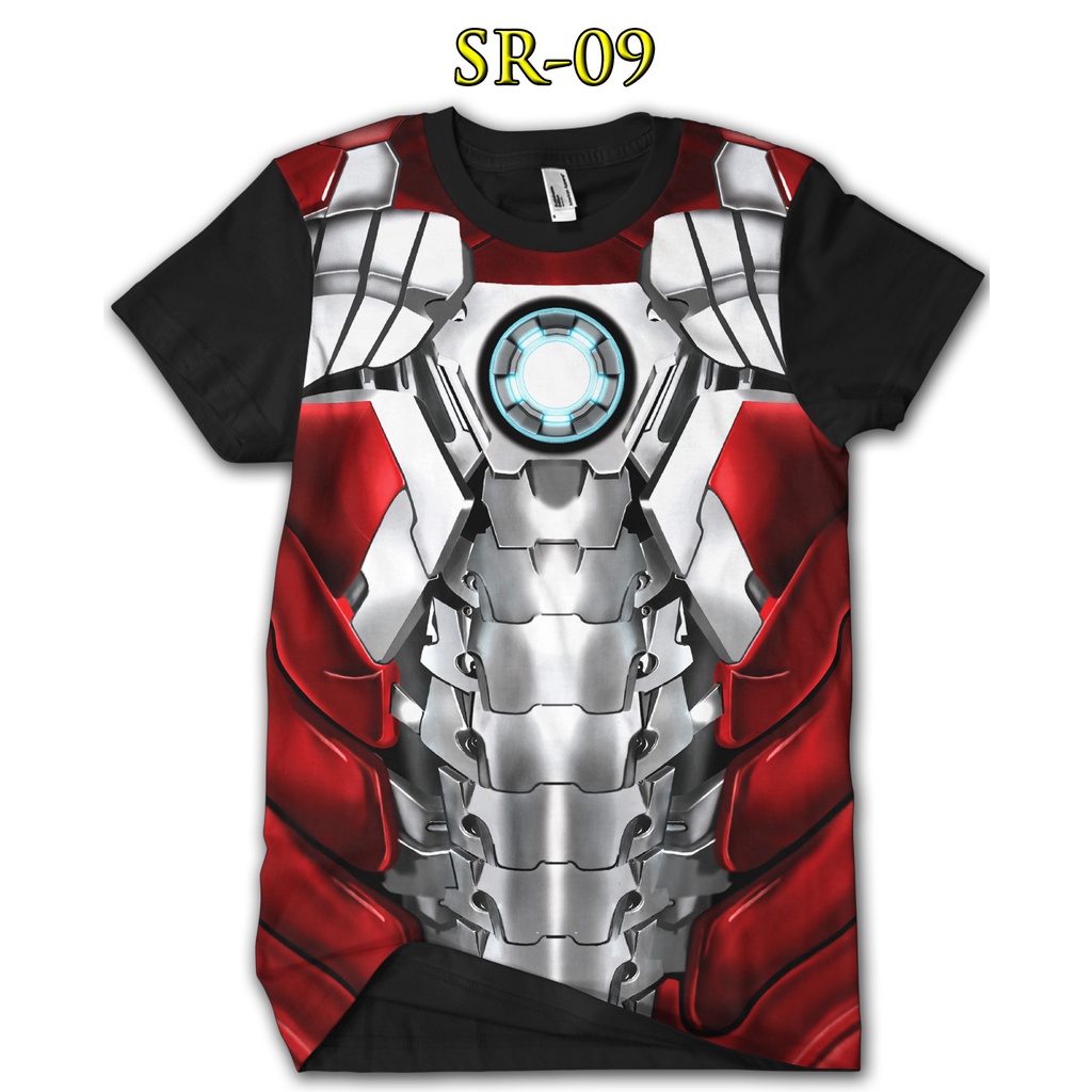 Baju Iron Man Mark 5 Kaos Anak IRON MAN 3D #SR-09