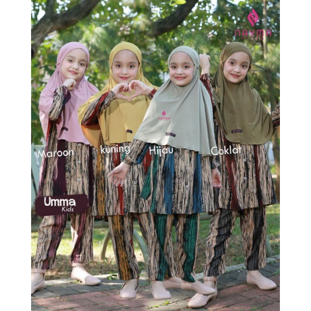 Umma Dress couple (kids) by NaymaHijab