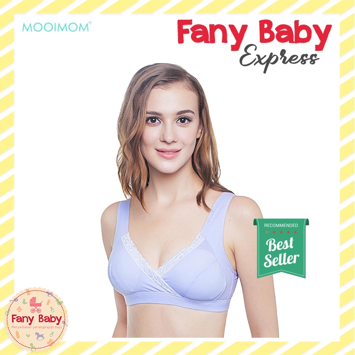 MOOIMOM CROSSOVER MATERNITY &amp; NURSING BRA B6886