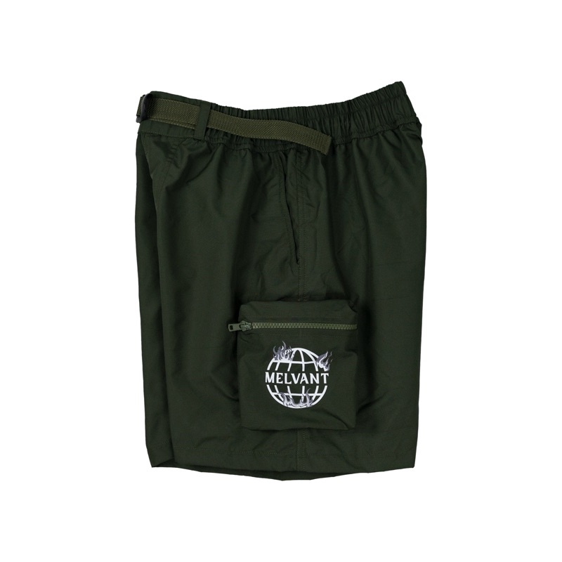 MCBS FRANCO ARMY GREEN - MELVANT CARGO BOARDSHORT