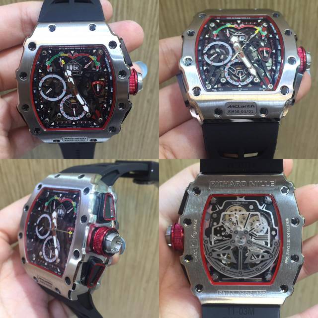 JAM TANGAN MEWAH RM TYPE RM50 03 MATIC GARDE CLONE