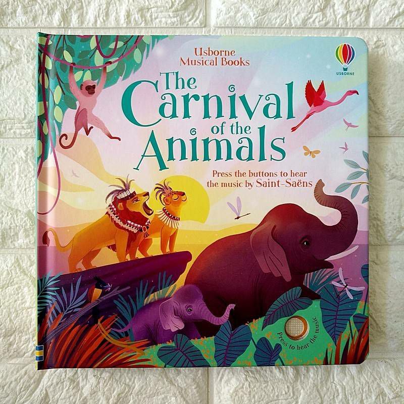 Usborne The Carnival of the Animals. Soundbook. sound book / boardbook