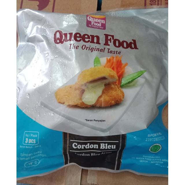 

Queen food Cordon Bleu