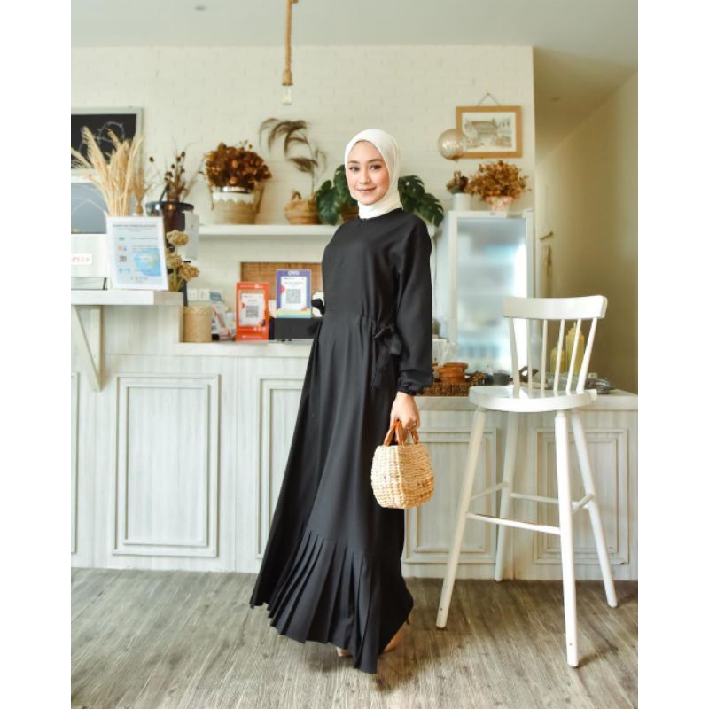 DRESS TERBARU /ELISKA MAXY DRES/GAMIS REMAJA KEKINIAN/TERLARIS /REMPLE BAWAH