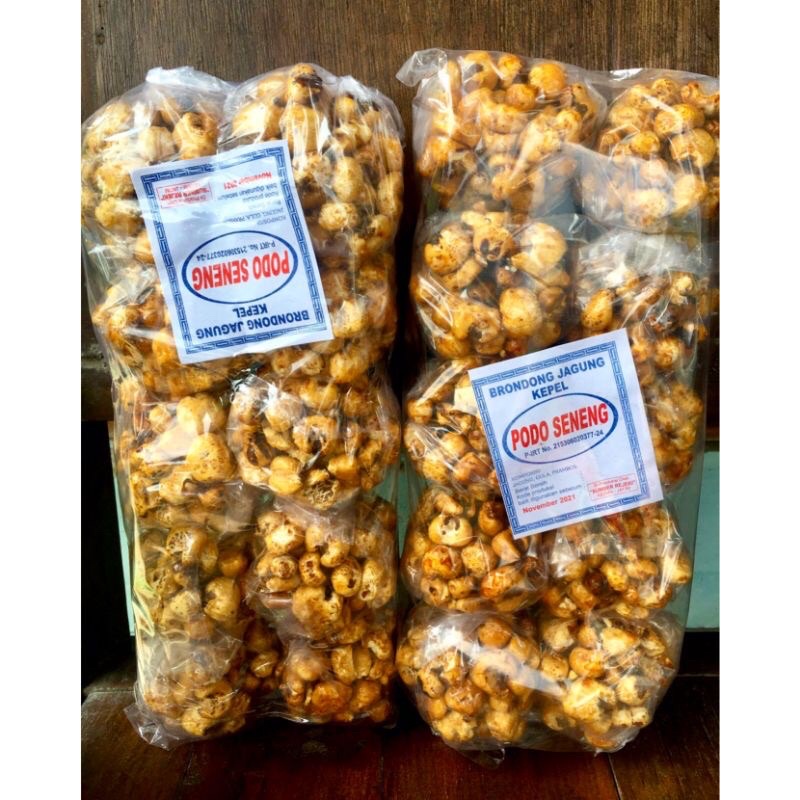 

Brondong Jagung Podo Seneng 1 Pack isi 10 Pcs