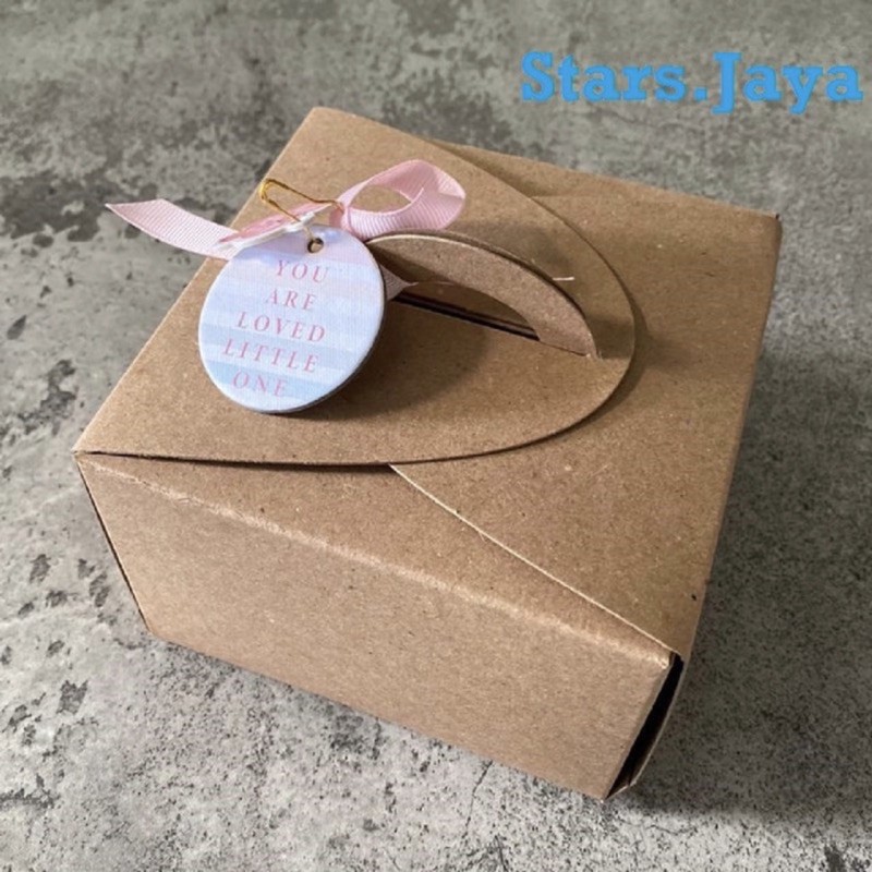 

Box Kraft Tenteng 12x12x7,5cm