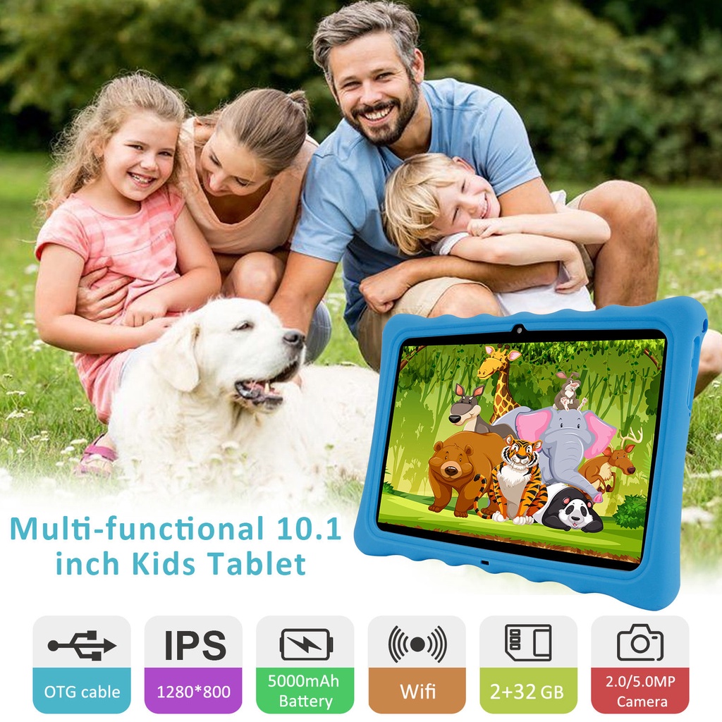 [Real Memory] Atomu Kids Tablet 10' 4+64 GB / Tablet Anak / Tablet PC / Tablet Android / WiFi only