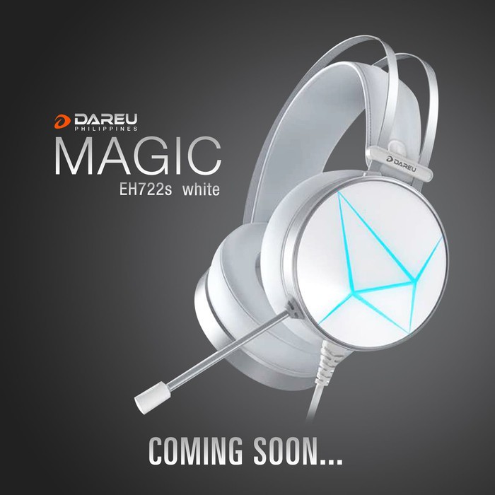 Dareu Magic EH722S White RGB 7.1 Surround Gaming Headset