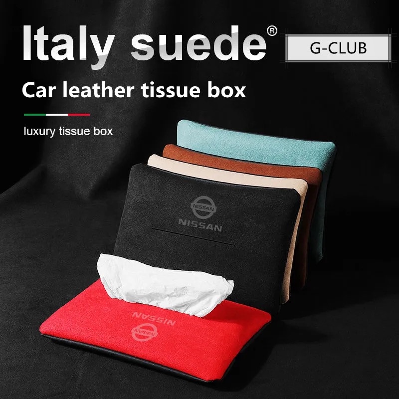 G-club Kotak Tisu Mobil Bahan Kulit Untuk Nissan