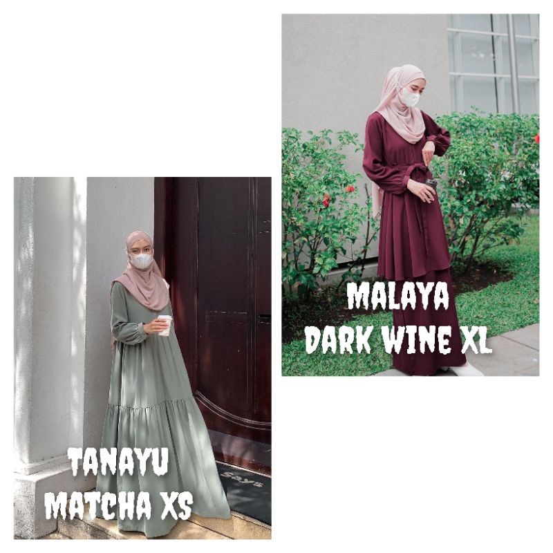 MALAYA DRESS TANAYU DRESS BY  AZMIZA READY
