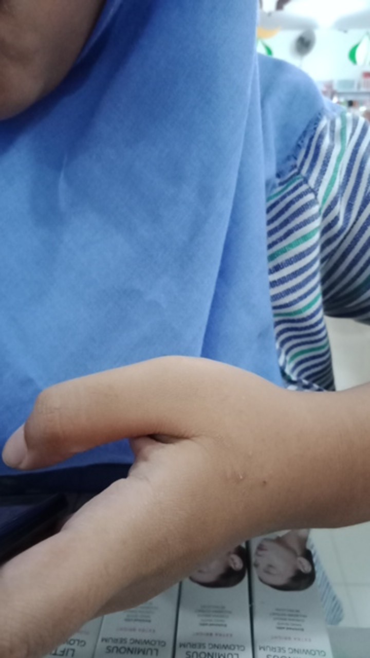 Tey-17 Batik Wanita Asj Sa Hrb026 Kenongo Kemeja Tosca Pendek