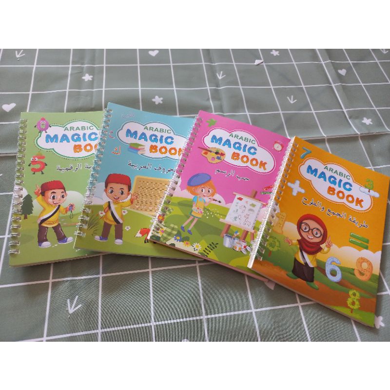 

bukulatihanmenulis,bukulatihanmenulisarab,magicbook