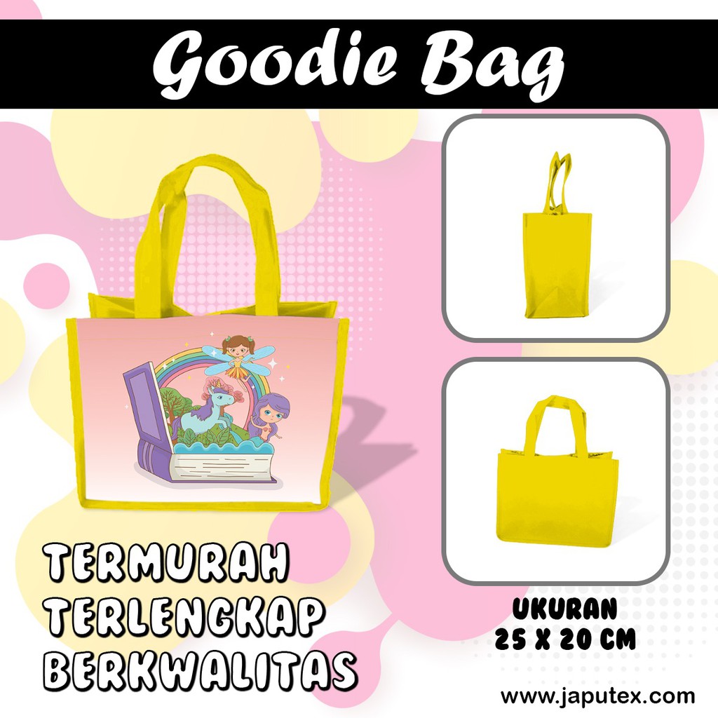 

Tas Souvenir Ultah Gambar unicorn03(kfc) Goodie Bag Cute Anak