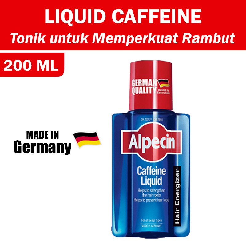 Alpecin Caffeine Tonik Pria untuk Rambut Rontok /Hair Loss