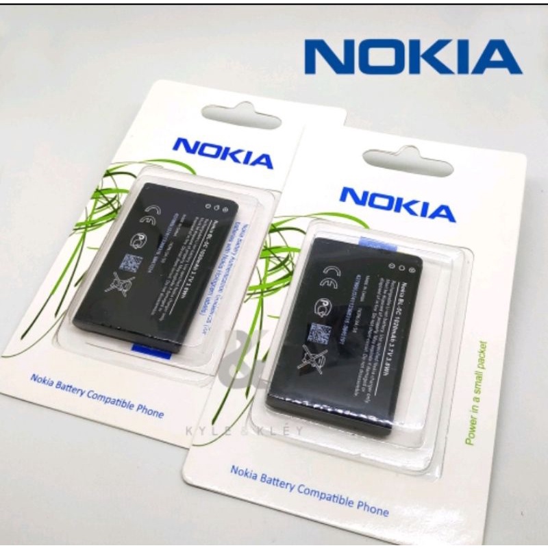 Batrei Nokia Bl5c BL4C Original Asli 100% kuat