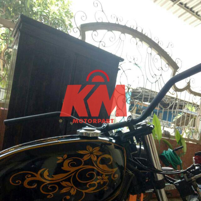 Stang Camar Modif Racing Stir Setang Tinggi 80cm Universal Semua Motor PCX RxKing Ninja Vixion Byson