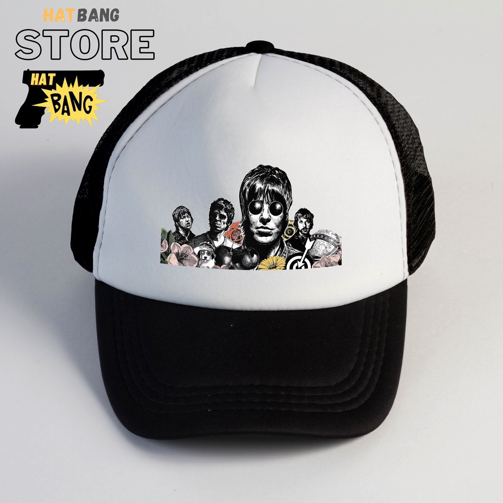 TOPI OASIS / OASIS / TOPI BAND / TOPI TRUCKER / TOPI SNAPBACK / TOPI ROCK / TOPI PRIA / TOPI COWOK / TOPI KEREN / TOPI / TOPI BAND ROCK / CAPS
