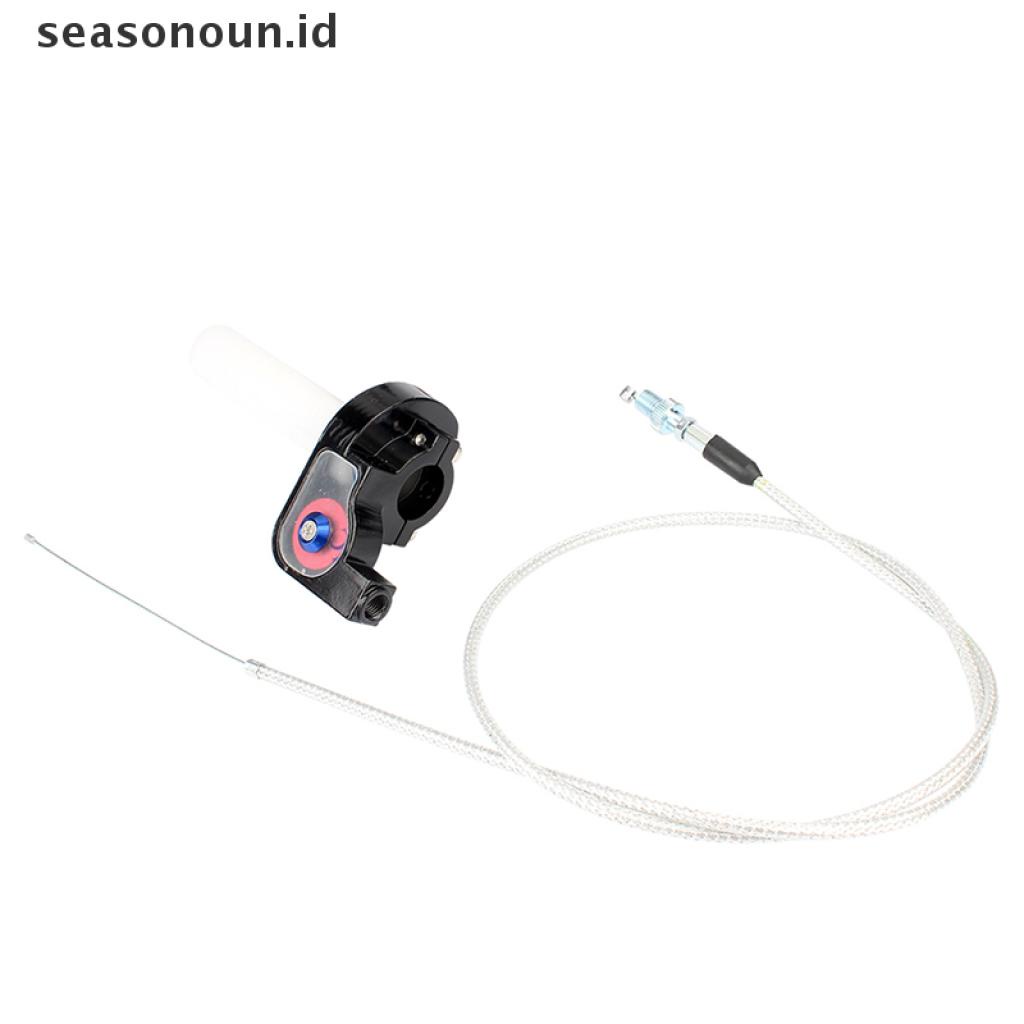 (seasonoun) Grip Gas Motor Dengan Kabel Throttle 1 / 4 &quot;1200MM