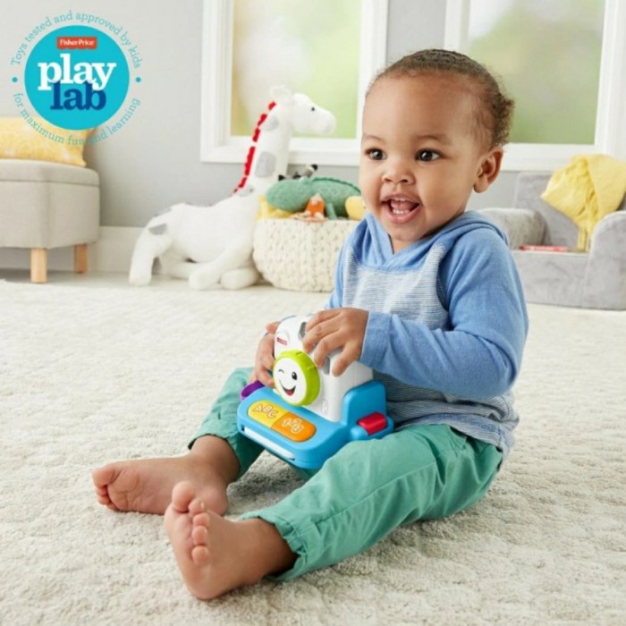 FISHER PRICE Click and Laugh Smart Camera Mainan Edukatif Anak Kamera